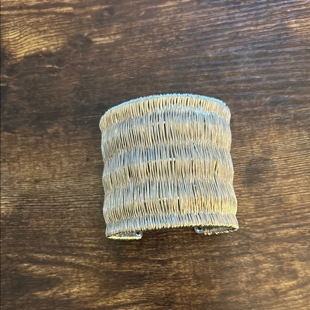 Banana Republic Silver and Gold Bracelet